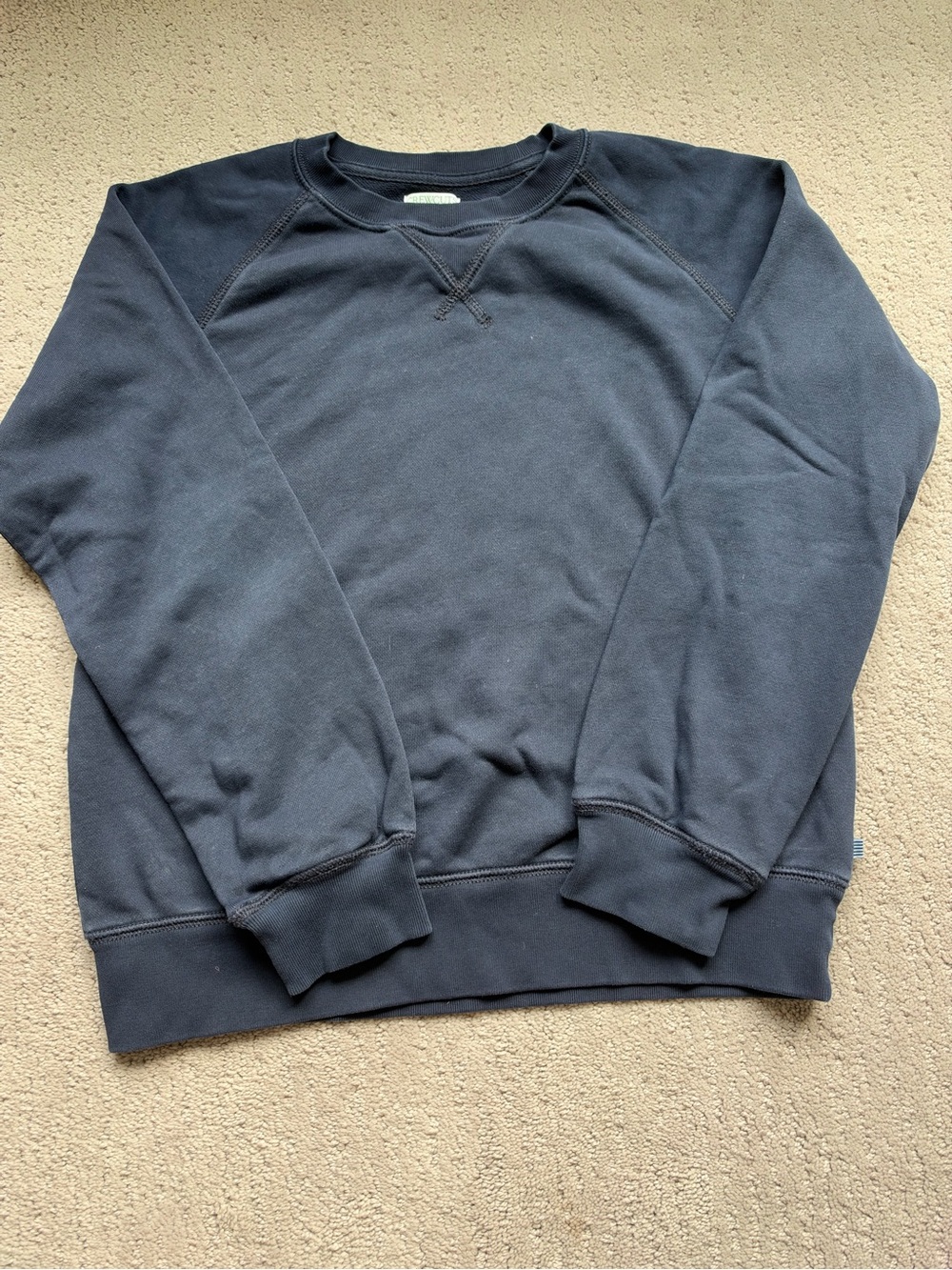 Crewcuts Boy’s Crewneck Sweatshirt - Navy Blue